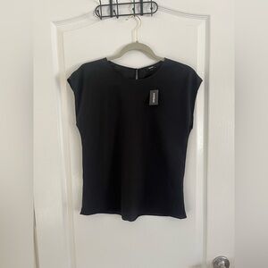 Express Women's Black Silk Top